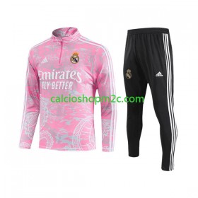 Real Madrid Dragon Tute Felpe da Allenamento Rosa 2023/2024